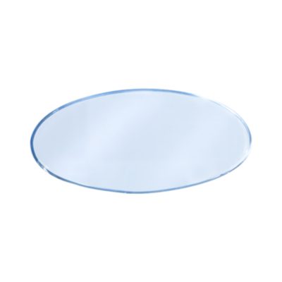 Szkiełka nakrywkowe z PETG do hodowli adherentnej - okrągłe