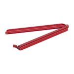 Klipsy zamykające - j-2521 - klipsy-zamykajace-z-pa - 12-mm - 220-mm - czerwone - 25-szt - 95-1714