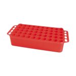 Uniwersalne statywy D17 z PP - do probówek o śr. do 17 mm - j-5152 - statyw-d17-z-pp - z-uchwytem - czerwony - 93-851-171