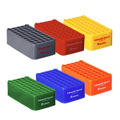 Uniwersalne statywy D12 z PP - do probówek o śr. do 12 mm