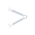 Zaciski do węży - j-2524 - zaciski-do-wezy-z-pom - biale - 25-x-10-szt - 250-szt - 74-4701