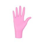 Rękawice nitrylowe nitrylex® pink - jednorazowe - bezpudrowe - p-4151 - rekawice-nitrylowe-nitrylex-pink-jednorazowe-rozowe - bezpudrowe - teksturowane - xs - rozowe - 100-szt