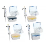 Zestaw 4 pipet Eppendorf Research® Plus - z końcówkami ep Dualfilter T.I.P.S.® BioBased Reloads - k-5491 - zestaw-4-pipet-research-plus-z-koncowkami-ept-i-p-s-biobased-reloads - 3123-000-950