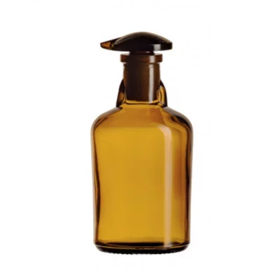 Butelki szklane z wkraplaczem - oranżowe - poj. 50 - 100 ml