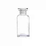 Butelki szklane ze szlifem i korkiem - z szeroką szyją - prostokątne - bezbarwne - poj. 100 - 750 ml - s-5912 - butelka-szklana-ze-szlifem-prostokatna - 100-ml - 515-x-515-x-115-mm - bezbarwna - ns-29-22