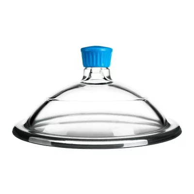 Pokrywa eksykatora ze szkła Simax - z tubusem i plasikowym uchwytem - bez zaworu