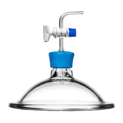 Pokrywa eksykatora ze szkła Simax - z tubusem i plasikowym uchwytem - z zaworem