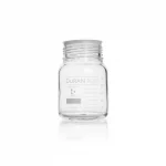 Butelki laboratoryjne Duran PURE - bez zakrętki - bezbarwne - gwint GLS80 - g-1901 - butelka-duran-pure-z-szeroka-szyja - bez-zakretki - 500-ml - 101-x-148-mm - gls80
