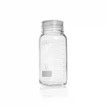 Butelki laboratoryjne Duran PURE - bez zakrętki - bezbarwne - gwint GLS80 - g-1902 - butelka-duran-pure-z-szeroka-szyja - bez-zakretki - 1000-ml - 101-x-218-mm - gls80