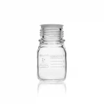 Butelki laboratoryjne Duran PURE - bez zakrętki - bezbarwne - g-2454 - butelka-laboratoryjna-duran-pure - bez-zakretki - 100-ml - 56-x-100-mm - gl45-2