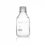 Butelki laboratoryjne Duran PURE - bez zakrętki - bezbarwne - g-2457 - butelka-laboratoryjna-duran-pure - bez-zakretki - 500-ml - 86-x-176-mm - gl45-2
