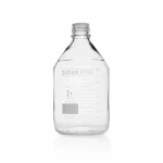 Butelki laboratoryjne Duran PURE - bez zakrętki - bezbarwne - g-2460 - butelka-laboratoryjna-duran-pure - bez-zakretki - 2000-ml - 136-x-260-mm - gl45-2