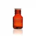 Butelki laboratoryjne Duran PURE - bez zakrętki - oranżowe - g-2472 - butelka-laboratoryjna-duran-pure - bez-zakretki - 25-ml - 36-x-70-mm - gl25