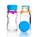 Butelki laboratoryjne Duran® Youtility - bezbarwne - g-2412 - butelki-laboratoryjne-duran-youtility - z-zakretka - bezbarwne - 125-ml - 55-x-124-mm - gl45-2 - 4-szt