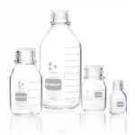 Butelki laboratoryjne Duran protect+ bez zakrętki - bezbarwne - g-2512 - butelka-laboratoryjna-duran-protect-2 - bez-zakretki - bezbarwna - 25-ml - 36-x-70-mm - gl25