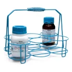 Nosidła na butelki - z drutu powlekanego żywicą epoksydową - r-3051 - nosidlo-na-butelki-z-drutu-powlekanego - 6-miejsc - butelki-o-sr-100-mm-poj-500-ml