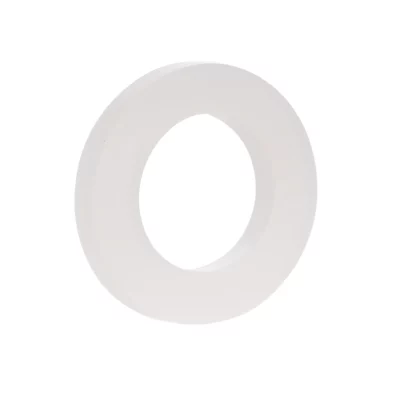 Septy silikonowe (VMQ) z otworem - do zakrętek GL45 - do płuczki Drechsela