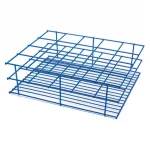 Statywy na worki Whirl-Pak® - b-7356 - statyw-na-worki-whirl-pak - niebieski - 20-miejsc - 340-x-270-x-102-mm