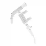 Nasadka destylacyjna z krótką ścieżką - ze szkła Duran® - g-6203 - nasadka-destylacyjna-z-krotka-sciezka - 2-x-ns-14-23 - ns-1423 - 3-x-gl14