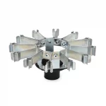 Akcesoria do wytrząsarek Ohaus typu vortex - h-3354 - uchwyt-metalowy - probowki-o-poj-15-50-ml - 12-miejsc - 30400206 - 1-szt