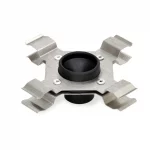 Akcesoria do wytrząsarek Ohaus typu vortex - h-3355 - uchwyt-metalowy - ampulki-i-probowki-o-sr-15-17-mm - 4-miejsca - 30400207 - 1-szt