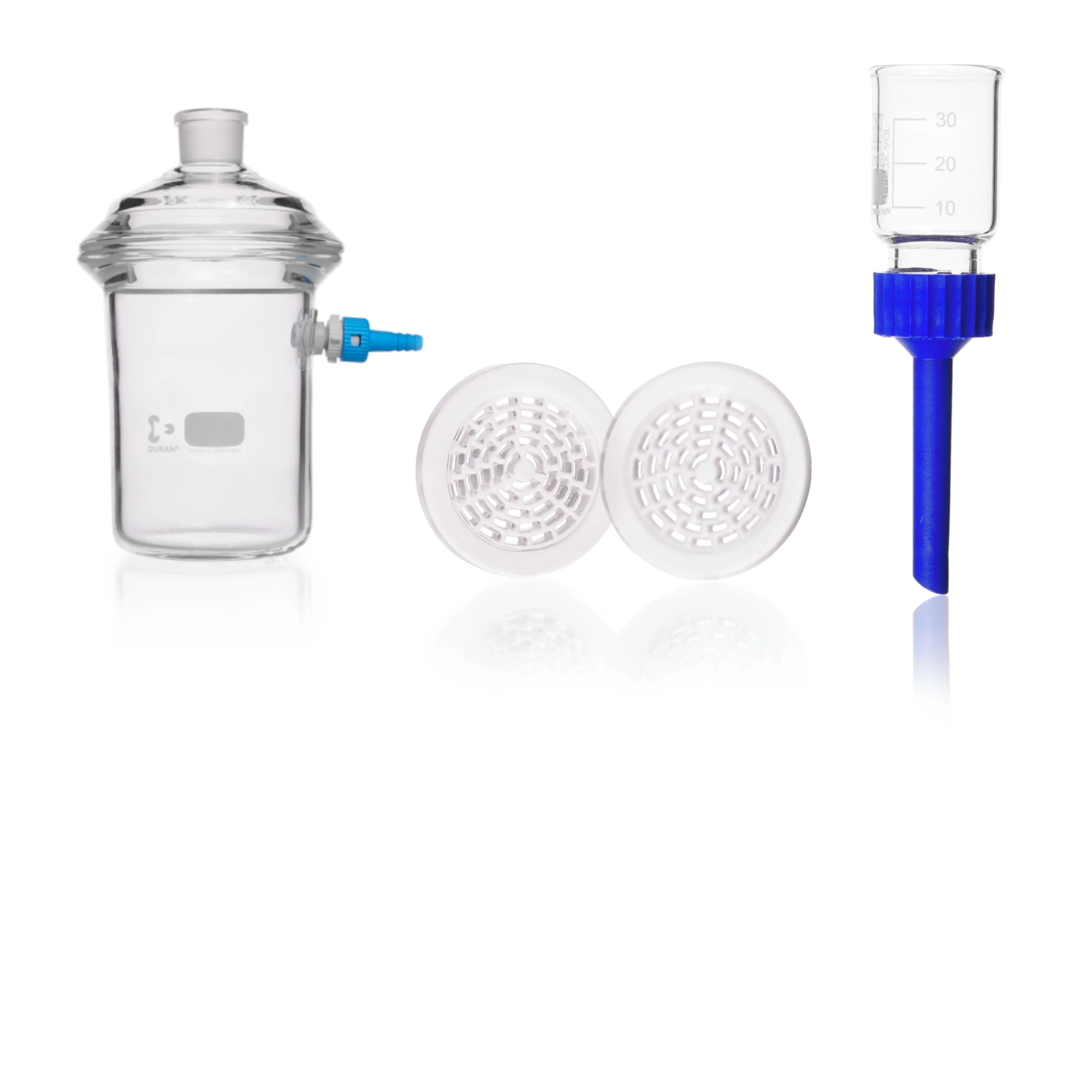 Zestawy do filtracji szklane