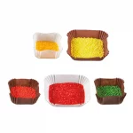 Naczynka wagowe LevGo® smartBoats - r-0201 - naczynka-wagowe-levgo-smartboats - brazowe - 35-x-35-x-16-mm - 500-szt