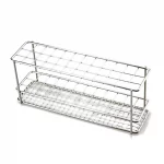 Statyw ze stali szlachetnej na probówki - l-6106 - statyw-ze-stali-szlachetnej-na-probowki - 18-mm - 3-x-12 - 36-miejsc - 250-mm - 70-mm - 70-mm - 207-g