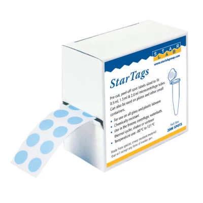 Naklejki StarTags™ na rolce - okrągłe