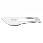 Ostrza do skalpeli ze stali węglowej - sterylne - kompatybilne z rękojeścią nr 4 - m-1026 - ostrza-do-skalpeli-swann-morton - stal-weglowa - nr-22a - sterylne - pak-ind - 100-szt