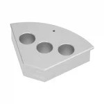 Akcesoria Starfish Heidolph - h-6466 - polyblock-starfish-na-fiolki-3-x-28-ml - 505-80025-00