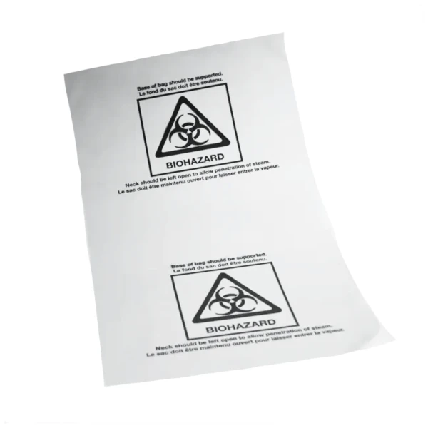 Worki Biohazard z PP - autoklawowalne Pall - c-2021 - worki-na-odpady-biohazard-autoklawowalne - pp - 3-l - 225-x-400-mm - 40-%c2%b5m - 500-szt