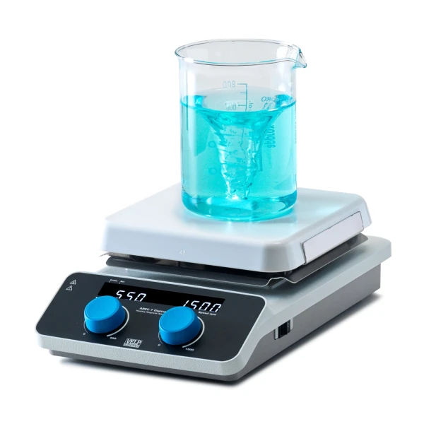 Mieszadło magnetyczne z grzaniem AREC 7 - cyfrowe Pall