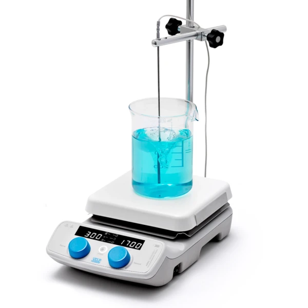 Mieszadło z grzaniem AREC 7 Connect - cyfrowe Pall - b-8407 - mieszadlo-magnetyczne-z-grzaniem-arec-7-connect-cyfrowe - 30-1700-obr-min - 550-c - 20-l - z-czujnikiem-temp-pt100-pretem-statywu-lacznikiem - sb20500550