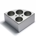 Bloki aluminiowe AluBlocks™ do mieszadeł magnetycznych - b-8450 - blok-aluminiowy-multialublock - 4-miejsca - 40-ml - 28-mm - 43-mm - mieszadla-magnetyczne - a00000324