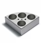 Bloki aluminiowe AluBlocks™ do mieszadeł magnetycznych - b-8451 - blok-aluminiowy-multialublock - 4-miejsca - 30-ml - 28-mm - 30-mm - mieszadla-magnetyczne - a00000325