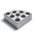 Bloki aluminiowe AluBlocks™ do mieszadeł magnetycznych - b-8454 - blok-aluminiowy-multialublock - 8-miejsc - 8-ml - 17-mm - 26-mm - mieszadla-magnetyczne - a00000328