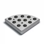 Bloki aluminiowe AluBlocks™ do mieszadeł magnetycznych - b-8456 - blok-aluminiowy-multialublock - 11-miejsc - 2-ml - 12-mm - 14-mm - mieszadla-magnetyczne - a00000337