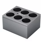 Wkłady aluminiowe na probówki - k-4077 - wklad-db-4-7-na-probowki-okraglodenne - 6 - 262-mm - 484-mm - 0004469200