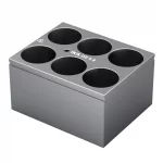 Wkłady aluminiowe na fiolki - k-4088 - wklad-db-5-8-na-fiolki - 6 - 288-mm - 45-mm - 0004470200