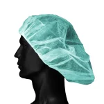 Czepki ochronne z PP - jednorazowe - l-0965 - czepki-jednorazowe-z-pp - m - 52-cm - zielony - worek - 100-szt