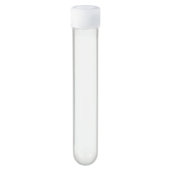 Probówki okrągłodenne z PP - z zakrętka z HDPE - poj. 4,5 ml - 13 ml - j-0186 - probowki-okraglodenne-z-pp - 7-ml - 13-x-82-mm - bezbarwna - sterylne - worek - 100-szt - 60-550-109