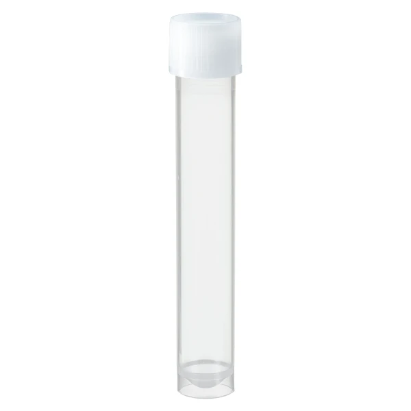 Probówki okrągłodenne z PP - z zakrętką z HDPE - samostojące - poj. 10 ml - 13 ml - j-0224 - probowki-okraglodenne-z-pp - 13-ml - 165-x-101-mm - bezbarwna - sterylne - worek - 500-szt - 60-540-686