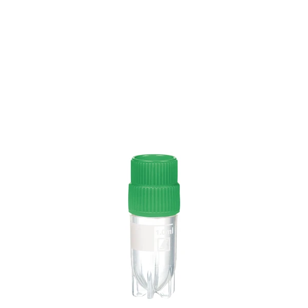 Krioprobówki CryoPure z PP - z gwintem zewnętrznym - poj. 1,2 ml - j-1914 - krioprobowki-cryopure-z-gwintem-zewnetrznym - 12-ml-2 - zielona - cryo-performance-tested - 10-x-50-szt - 500-szt - 72-377-005