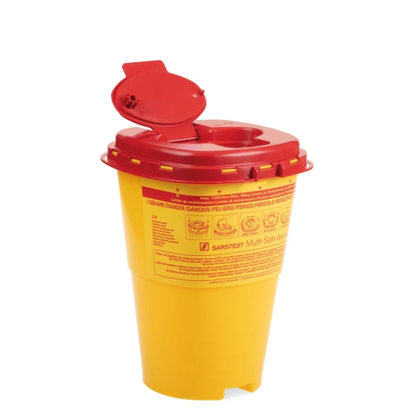 Pojemniki na odpady Multi-Safe twin plus - j-2625 - pojemnik-na-odpady-multi-safe-twin-plus-3000-z-logo-biohazard - 30-l - 176-x-179-mm - 233-mm - 77-3884-130