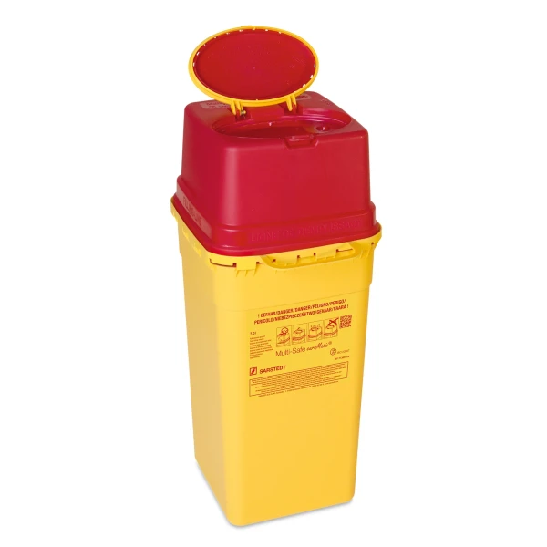 Pojemniki na odpady Multi-Safe euroMatic® - j-2638 - pojemnik-na-odpady-multi-safe-euromatic-7000 - 7-l - 164-x-164-mm - 390-mm - 77-3897-070