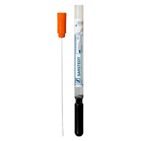 Wymazówki mikrobiologiczne z podłożem Amies i węglem - j-4127 - wymazowki-z-podlozem-amies-i-weglem - wiskoza - aluminium - 131-mm - 12-x-155-mm - sterylne - probowka-transportowa - pak-ind - 50-szt - 80-1366
