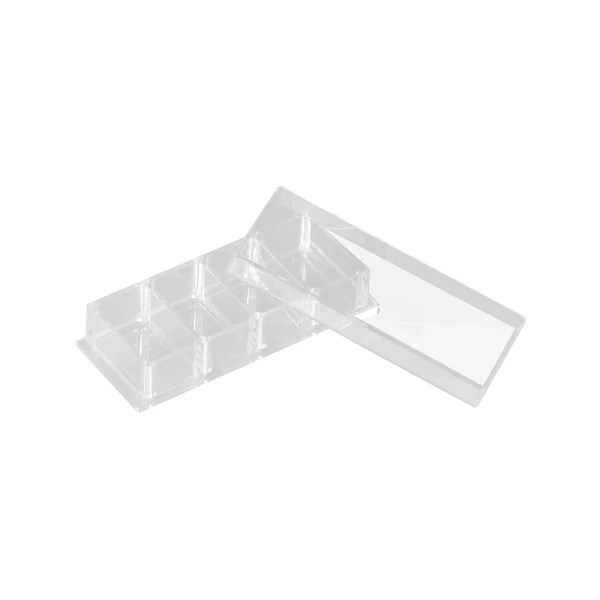 Komory hodowlane X-well - j-4549 - komory-x-well-ze-szkielka-nakrywkowego - niezdejmowalna - 4-dolki - 19-cm%c2%b2 - 1-ml - sterylne - 6-szt - 94-6190-402