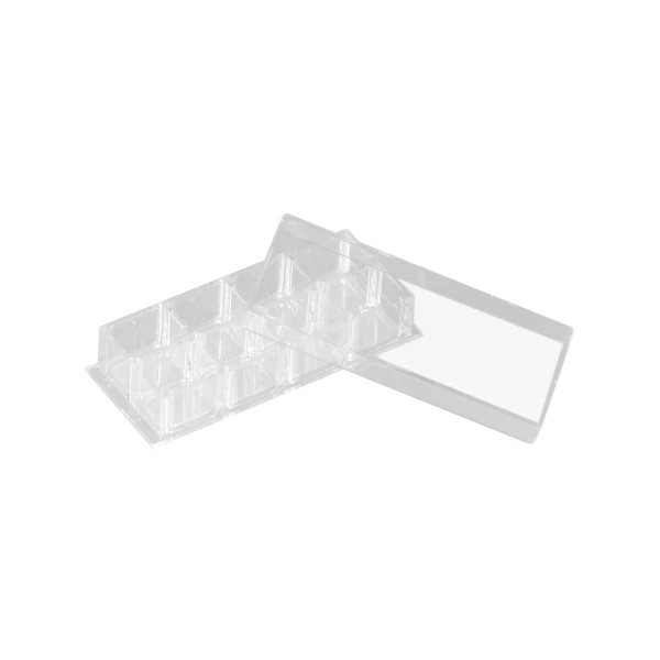 Komory hodowlane X-well - j-4550 - komory-x-well-ze-szkielka-nakrywkowego - niezdejmowalna - 8-dolkow - 08-cm%c2%b2 - 05-ml - sterylne - 6-szt - 94-6190-802